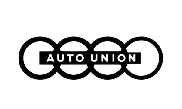 logotipo de Audi Auto union, Este nombre se dio debido a la union de las cuatro marcas que formaban Audi antaño| mycaready Technologies
